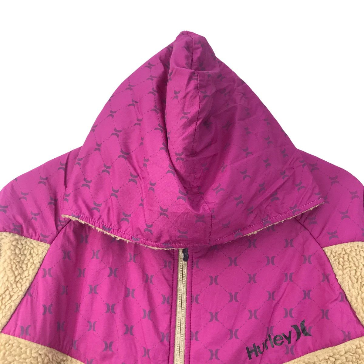 Hurley HURLEY X Hooded Fleece Sweater Ski Skate Jacket Size US M / EU 48-50 / 2 - 2 Thumbnail