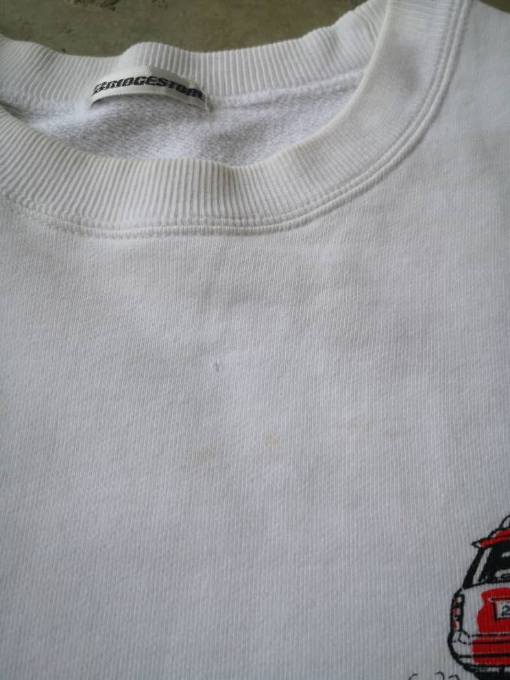 Vintage VINTAGE BRIDGESTONE SWEATSHIRT Size US L / EU 52-54 / 3 - 3 Thumbnail