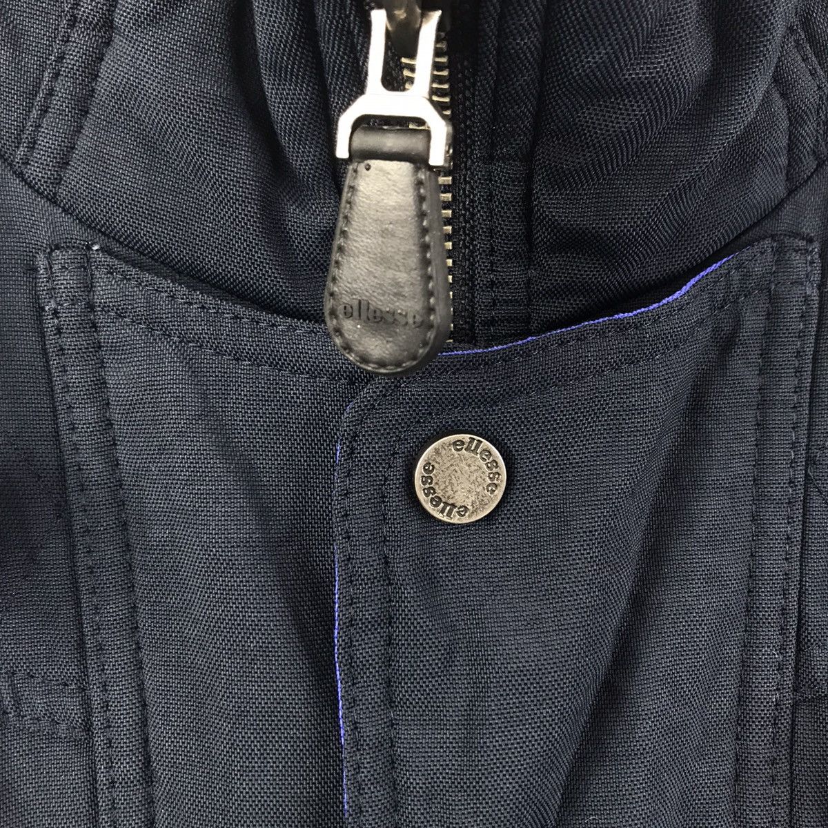 Ellesse ELLESSE ITALY Goldwin Japanese Brand Ski Outdoor Navy Jacket Size US XL / EU 56 / 4 - 3 Thumbnail