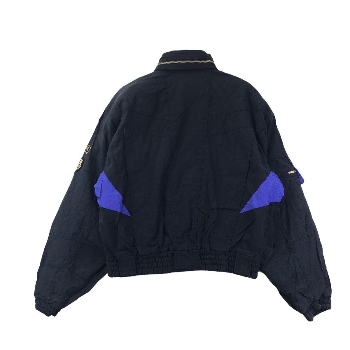Ellesse ELLESSE ITALY Goldwin Japanese Brand Ski Outdoor Navy Jacket Size US XL / EU 56 / 4 - 9 Thumbnail