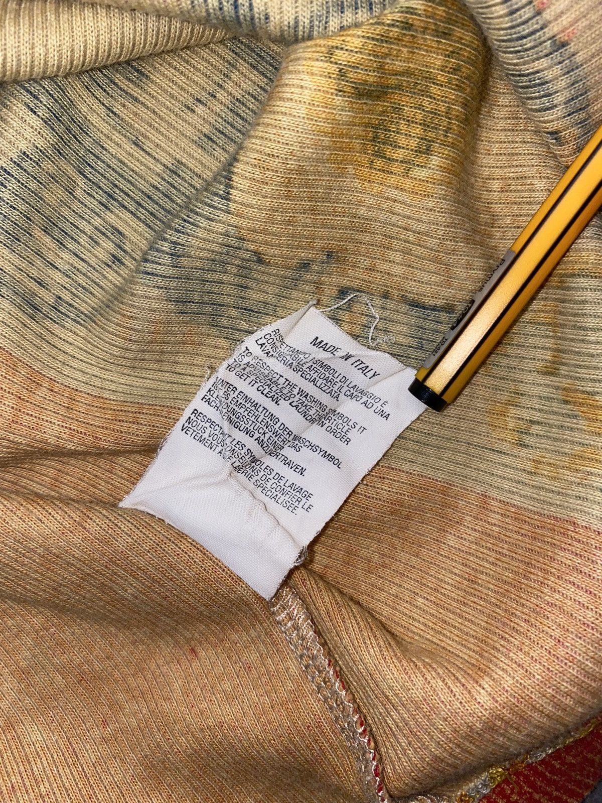Jean Paul Gaultier Archive Jean Paul Gaultier Abstract Banknotes Print T-Shirt Size US L / EU 52-54 / 3 - 16 Thumbnail