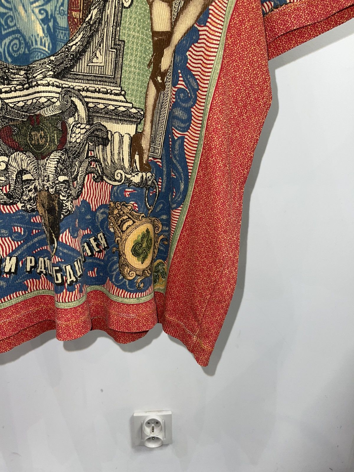 Jean Paul Gaultier Archive Jean Paul Gaultier Abstract Banknotes Print T-Shirt Size US L / EU 52-54 / 3 - 3 Thumbnail