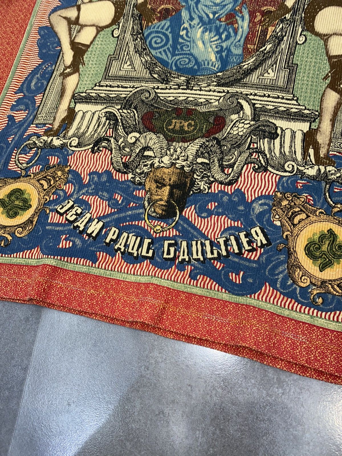 Jean Paul Gaultier Archive Jean Paul Gaultier Abstract Banknotes Print T-Shirt Size US L / EU 52-54 / 3 - 11 Thumbnail