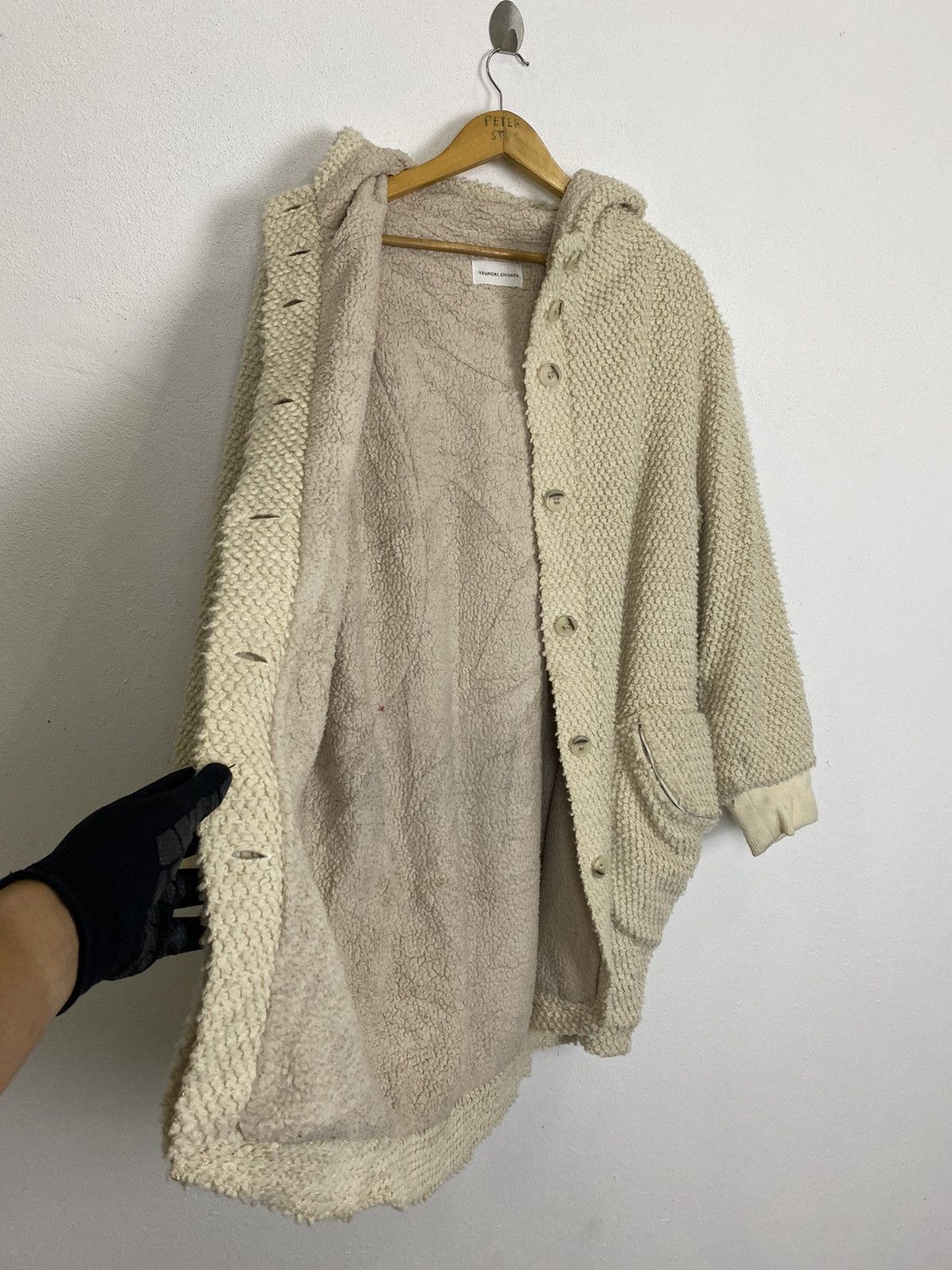 Issey Miyake × Japanese Brand × Tsumori Chisato TSUMORI CHISATO by ISSEY MIYAKE FLEECE HODDIES JACKET Size US M / EU 48-50 / 2 - 4 Thumbnail