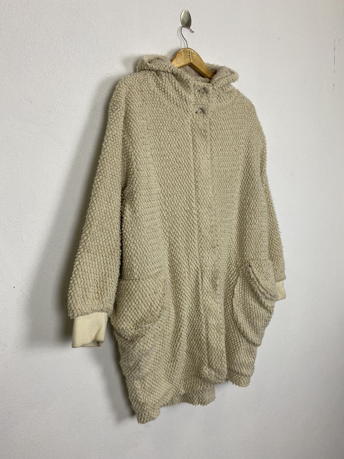 Issey Miyake × Japanese Brand × Tsumori Chisato TSUMORI CHISATO by ISSEY MIYAKE FLEECE HODDIES JACKET Size US M / EU 48-50 / 2 - 7 Thumbnail