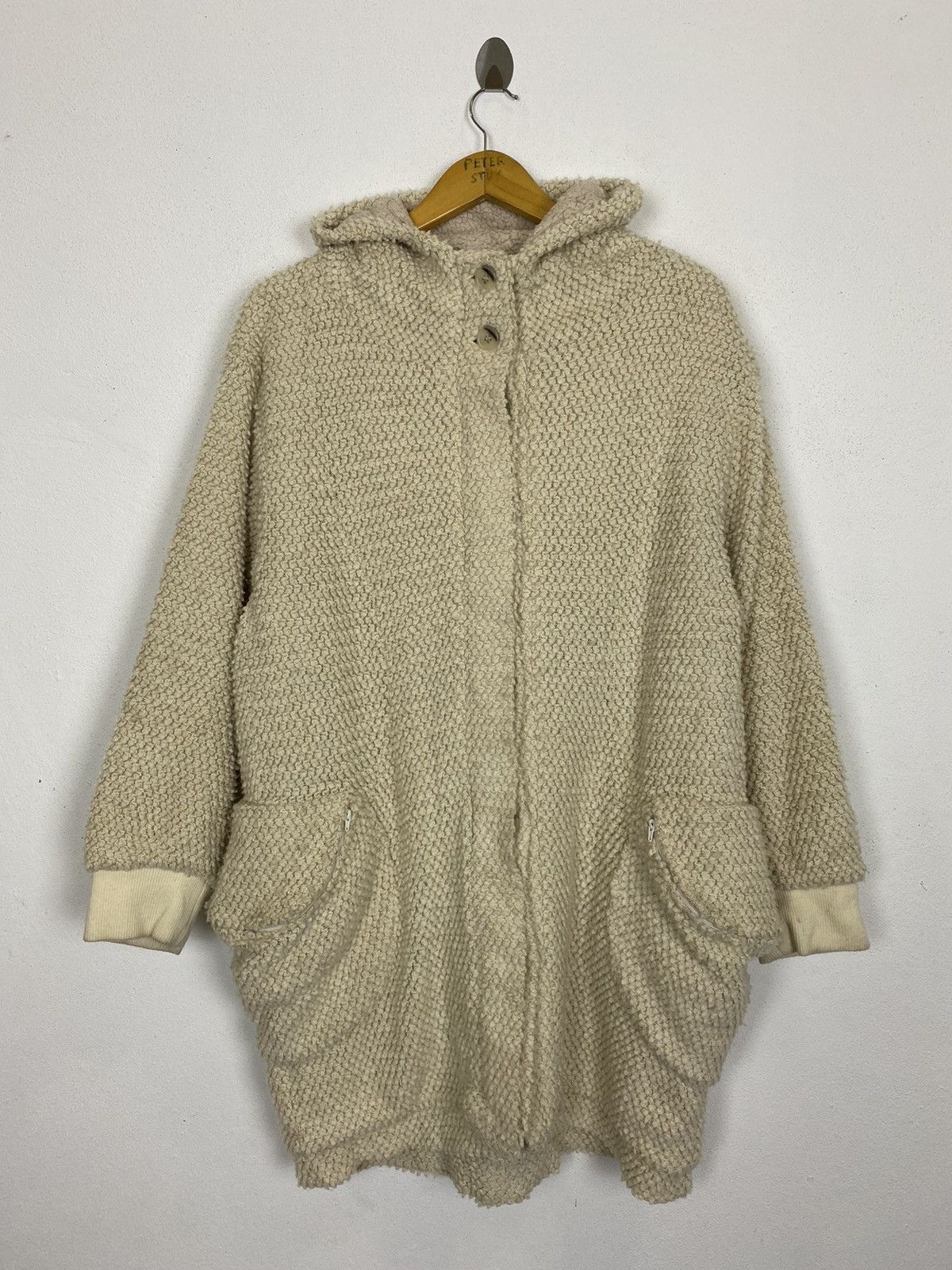 Issey Miyake × Japanese Brand × Tsumori Chisato TSUMORI CHISATO by ISSEY MIYAKE FLEECE HODDIES JACKET Size US M / EU 48-50 / 2 - 2 Thumbnail