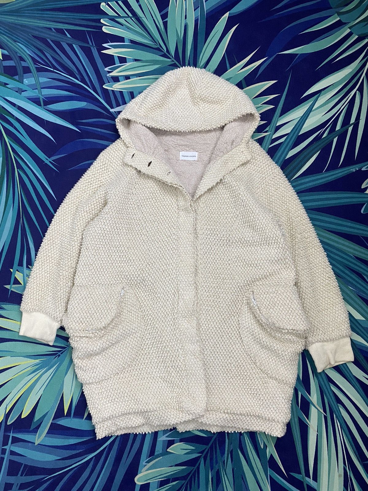 Issey Miyake × Japanese Brand × Tsumori Chisato TSUMORI CHISATO by ISSEY MIYAKE FLEECE HODDIES JACKET Size US M / EU 48-50 / 2 - 1 Thumbnail