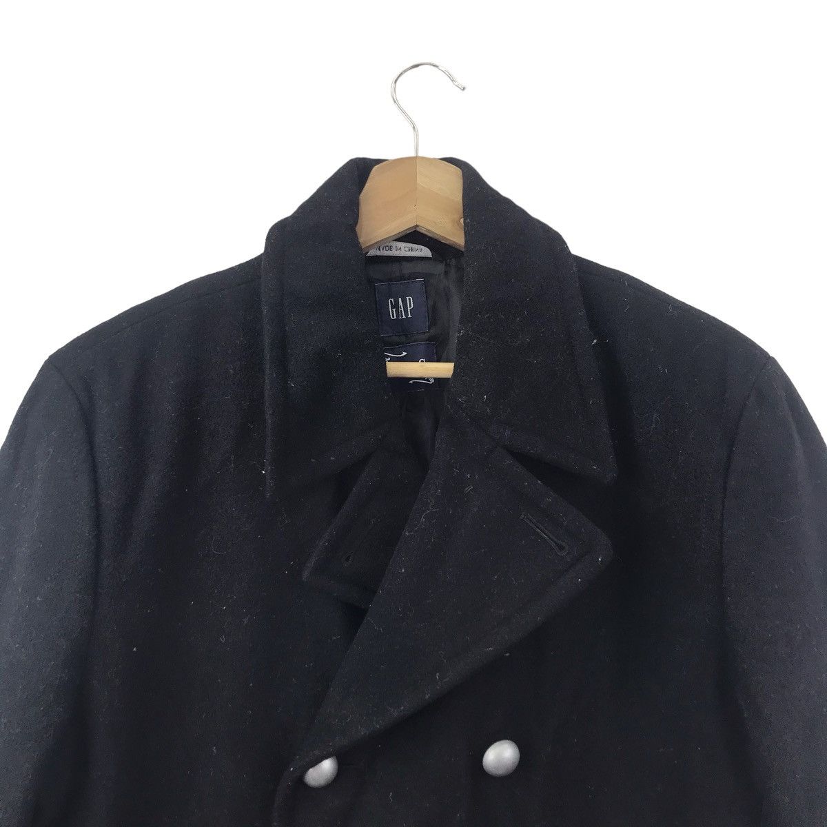 Gap GAP Wool Trench Duffle Coat Jacket Size US S / EU 44-46 / 1 - 2 Thumbnail