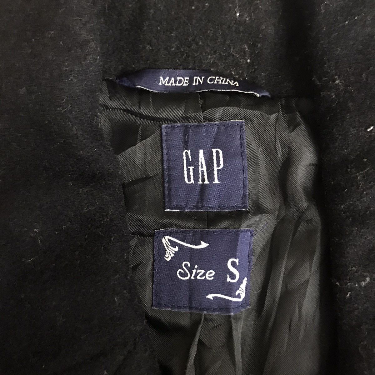 Gap GAP Wool Trench Duffle Coat Jacket Size US S / EU 44-46 / 1 - 4 Thumbnail