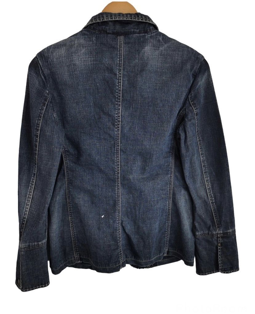 Marithe + Francois Girbaud Vintage Marithe Francois GIRBAUD Denim Jacket Size US M / EU 48-50 / 2 - 2 Thumbnail