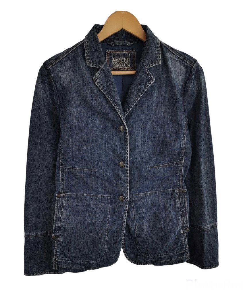 Marithe + Francois Girbaud Vintage Marithe Francois GIRBAUD Denim Jacket Size US M / EU 48-50 / 2 - 3 Thumbnail