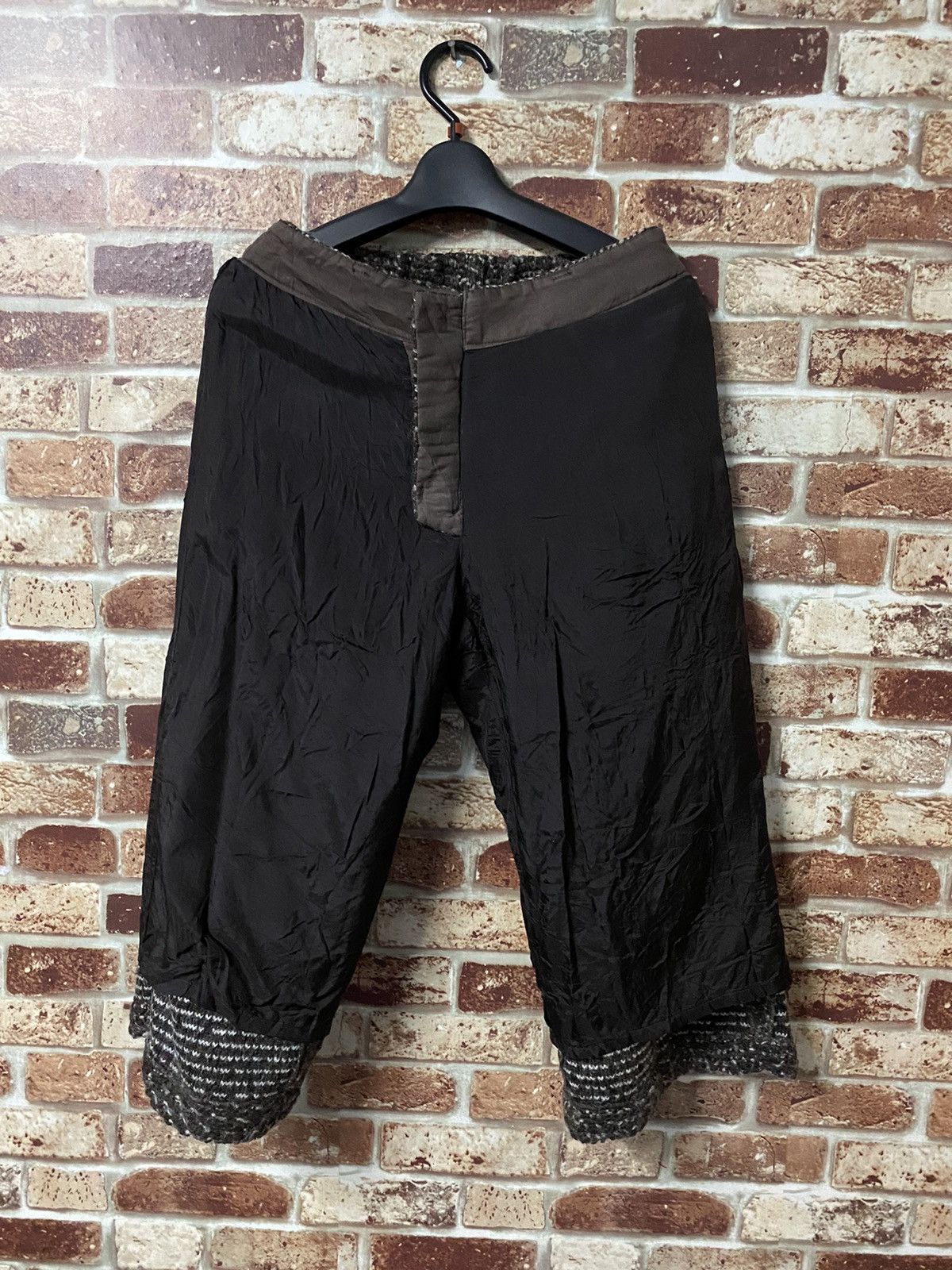 Issey Miyake ISSEY MIYAKE MOHAIR CROP PANT Size US 30 / EU 46 - 11 Thumbnail