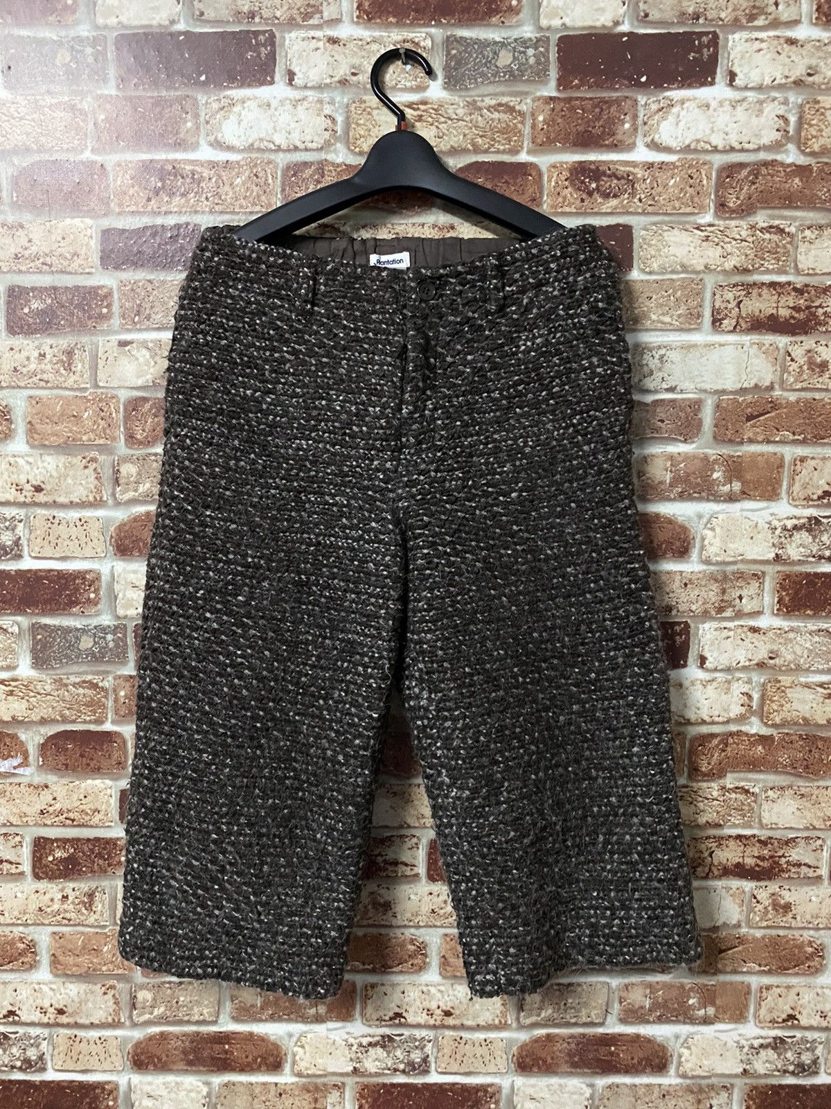 Issey Miyake ISSEY MIYAKE MOHAIR CROP PANT Size US 30 / EU 46 - 2 Thumbnail