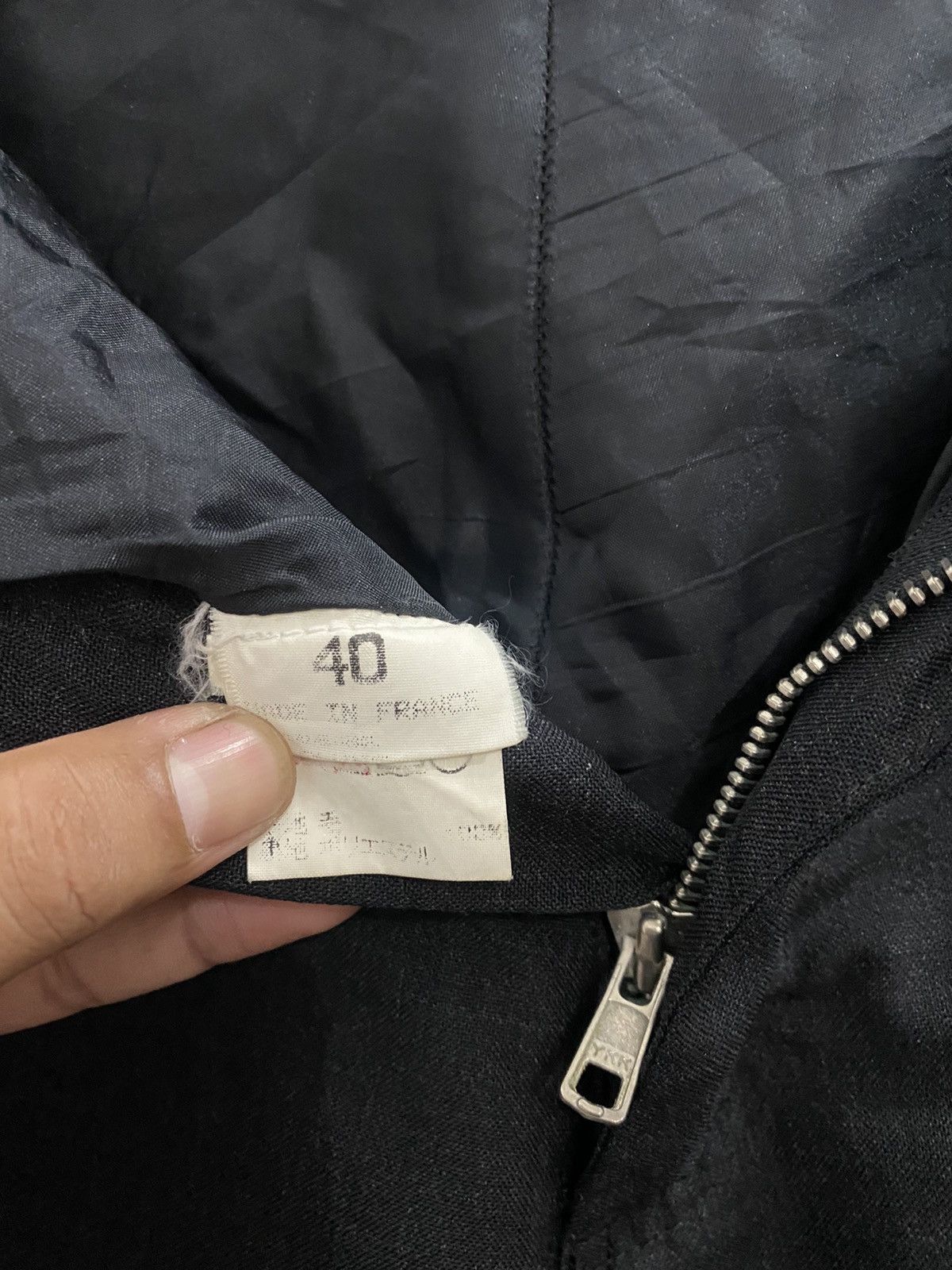 agnes b. AGNES B. x ISEEY MIYAKE MADE IN FRANCE OFFICE PANT Size US 32 / EU 48 - 15 Thumbnail