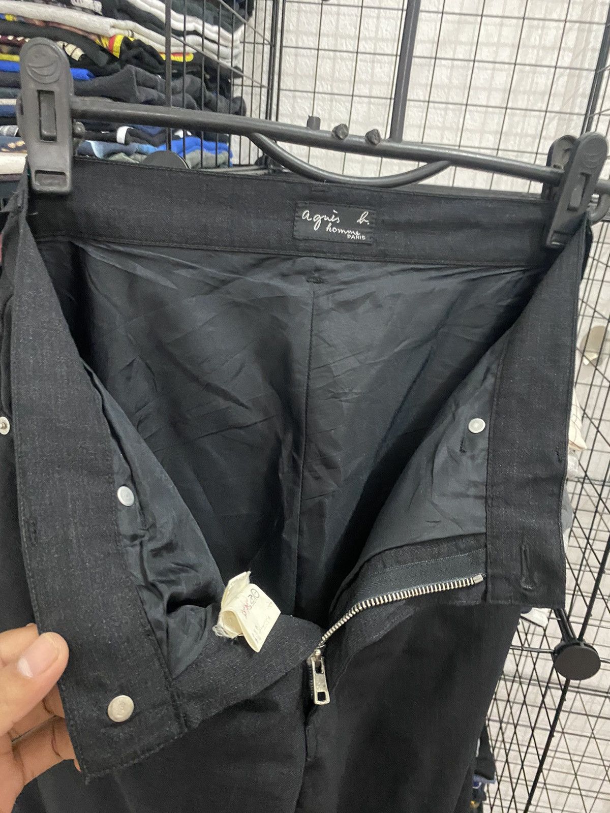 agnes b. AGNES B. x ISEEY MIYAKE MADE IN FRANCE OFFICE PANT Size US 32 / EU 48 - 13 Thumbnail