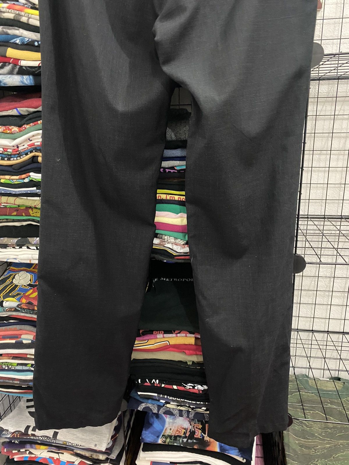 agnes b. AGNES B. x ISEEY MIYAKE MADE IN FRANCE OFFICE PANT Size US 32 / EU 48 - 10 Thumbnail
