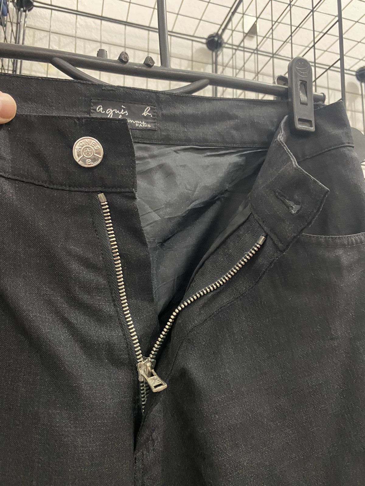 agnes b. AGNES B. x ISEEY MIYAKE MADE IN FRANCE OFFICE PANT Size US 32 / EU 48 - 12 Thumbnail