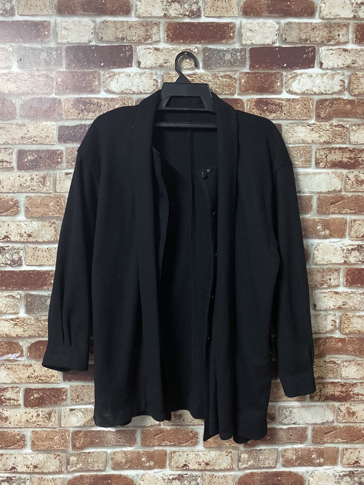 Issey Miyake ISSEY MIYAKE DOUBLE LAYER CARDIGAN JACKET Size US L / EU 52-54 / 3 - 7 Thumbnail