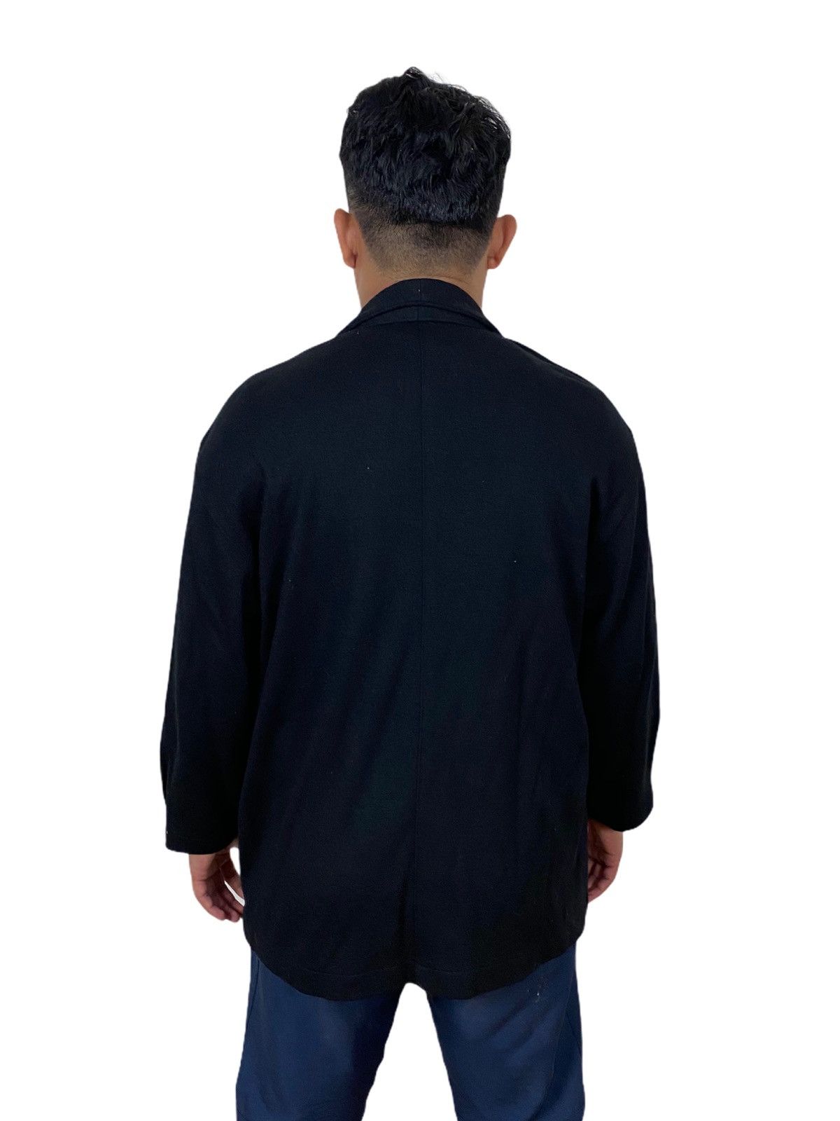Issey Miyake ISSEY MIYAKE DOUBLE LAYER CARDIGAN JACKET Size US L / EU 52-54 / 3 - 4 Thumbnail