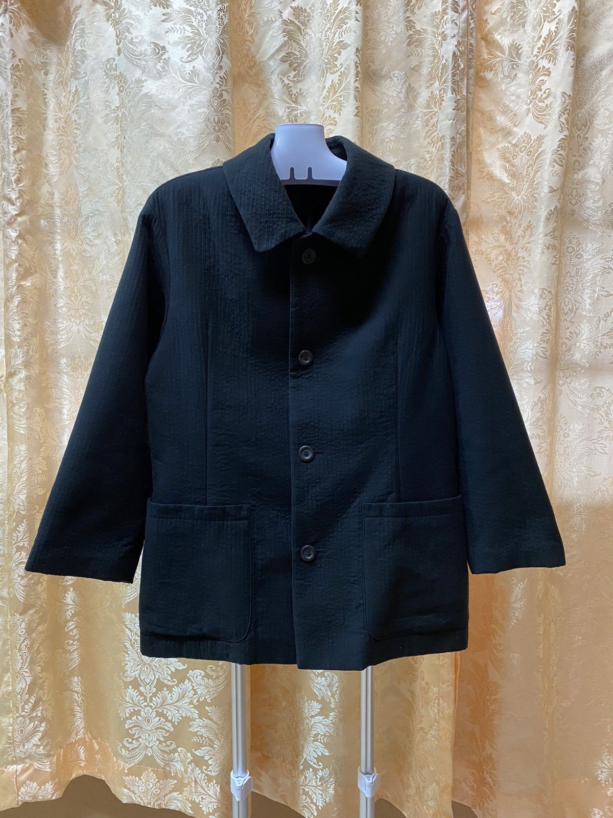 Designer × Issey Miyake × Japanese Brand Plantation Casual Jacket by Issey Miyake Size US M / EU 48-50 / 2 - 1 Thumbnail