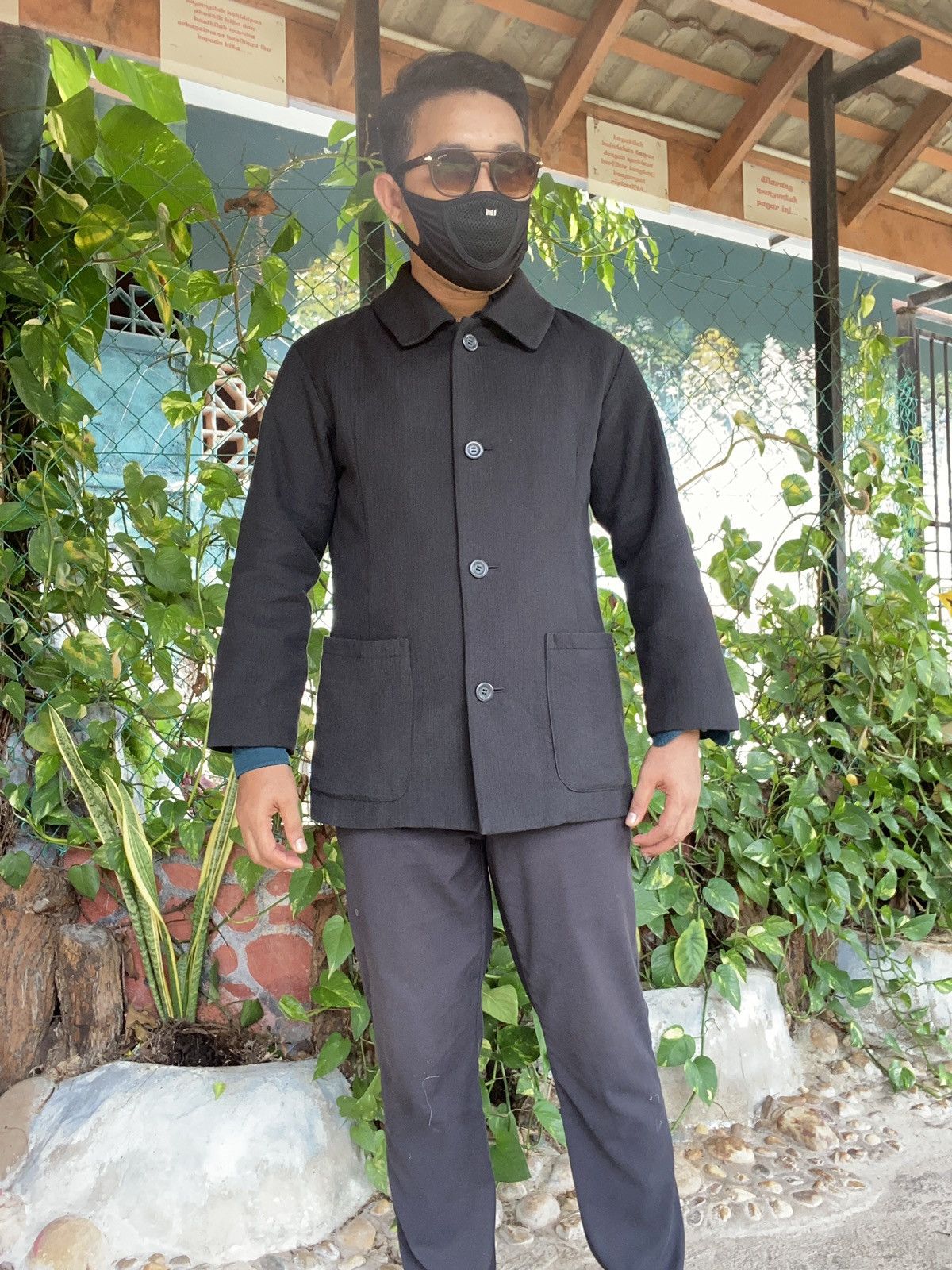 Designer × Issey Miyake × Japanese Brand Plantation Casual Jacket by Issey Miyake Size US M / EU 48-50 / 2 - 4 Thumbnail