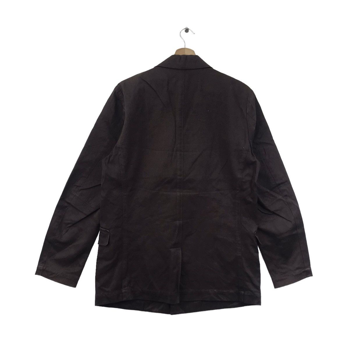 Alexander Julian Vintage ALEXANDER JULIAN Plain Brown Blazer Coat Jacket Size US M / EU 48-50 / 2 - 6 Thumbnail
