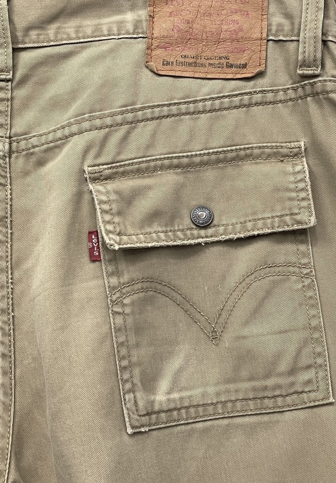 Levi's Made & Crafted × Levi's Vintage Clothing RARE! Vintage Levi’s Cotton Bush Pants Size US 35 - 6 Thumbnail