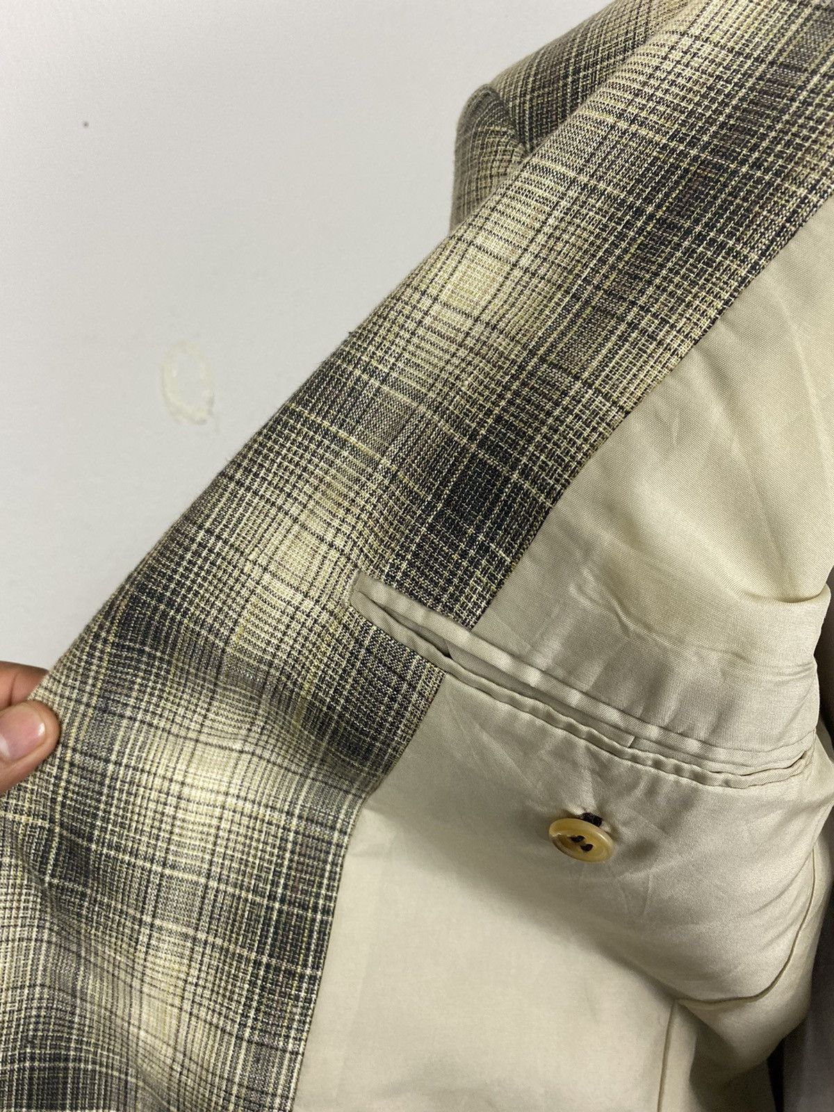 Issey Miyake 🔥VINTAGE ISSEY MIYAKE TARTAN JACKET - 40 SIZE (M) Size 40R - 11 Thumbnail