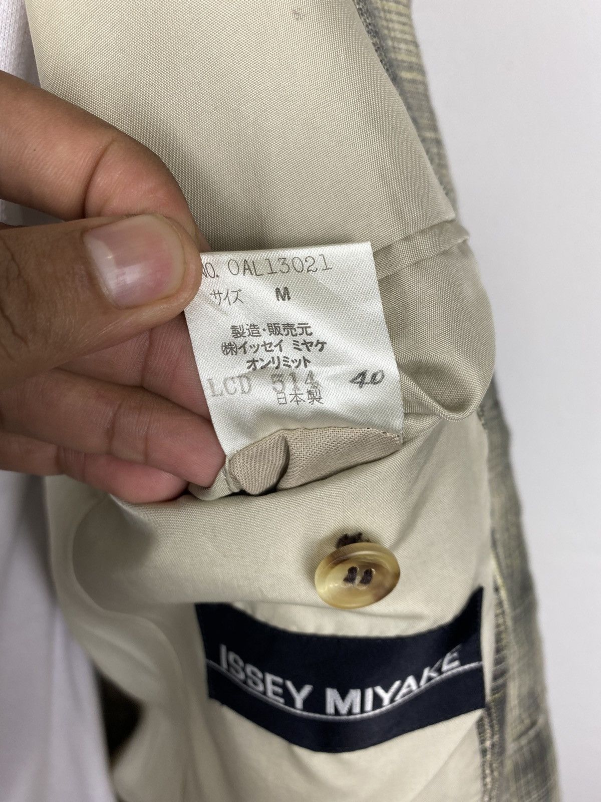 Issey Miyake 🔥VINTAGE ISSEY MIYAKE TARTAN JACKET - 40 SIZE (M) Size 40R - 10 Thumbnail