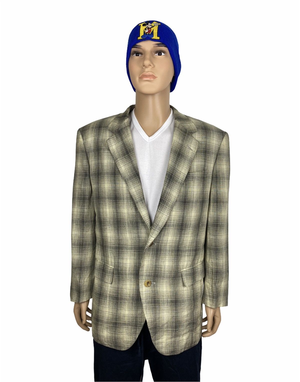 Issey Miyake 🔥VINTAGE ISSEY MIYAKE TARTAN JACKET - 40 SIZE (M) Size 40R - 1 Thumbnail