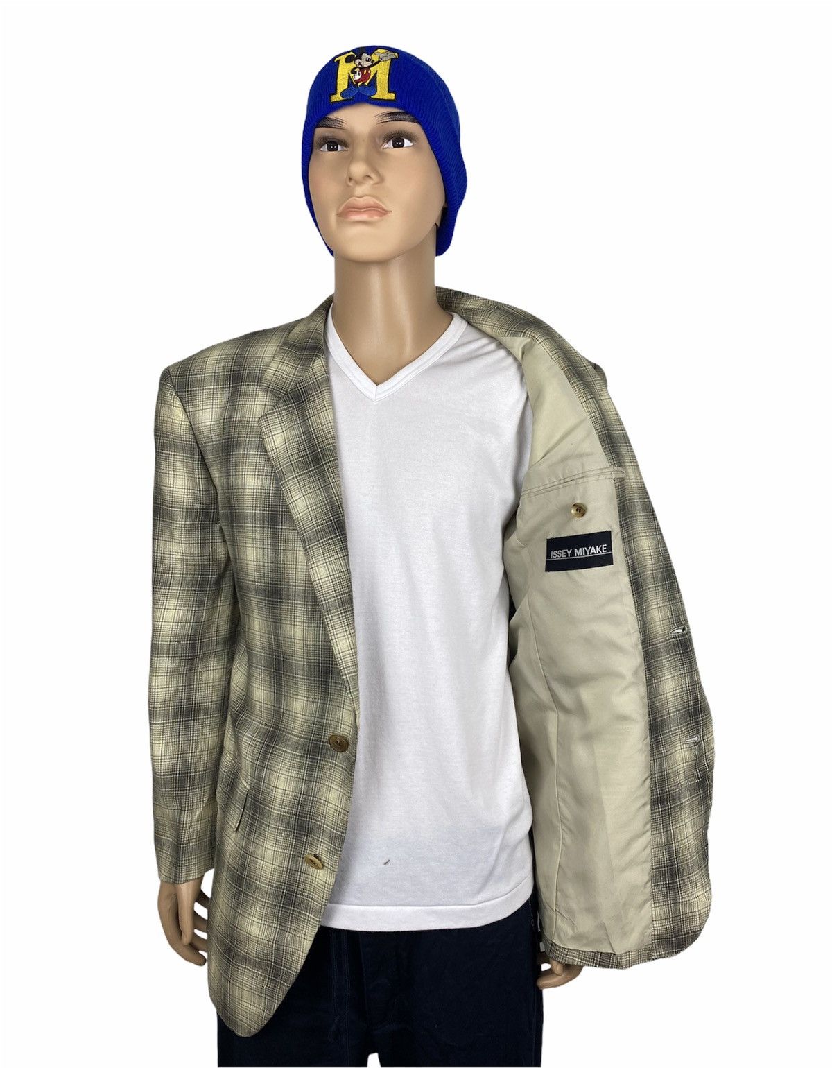 Issey Miyake 🔥VINTAGE ISSEY MIYAKE TARTAN JACKET - 40 SIZE (M) Size 40R - 3 Thumbnail