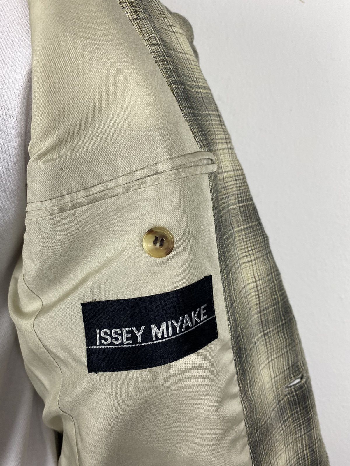 Issey Miyake 🔥VINTAGE ISSEY MIYAKE TARTAN JACKET - 40 SIZE (M) Size 40R - 8 Thumbnail