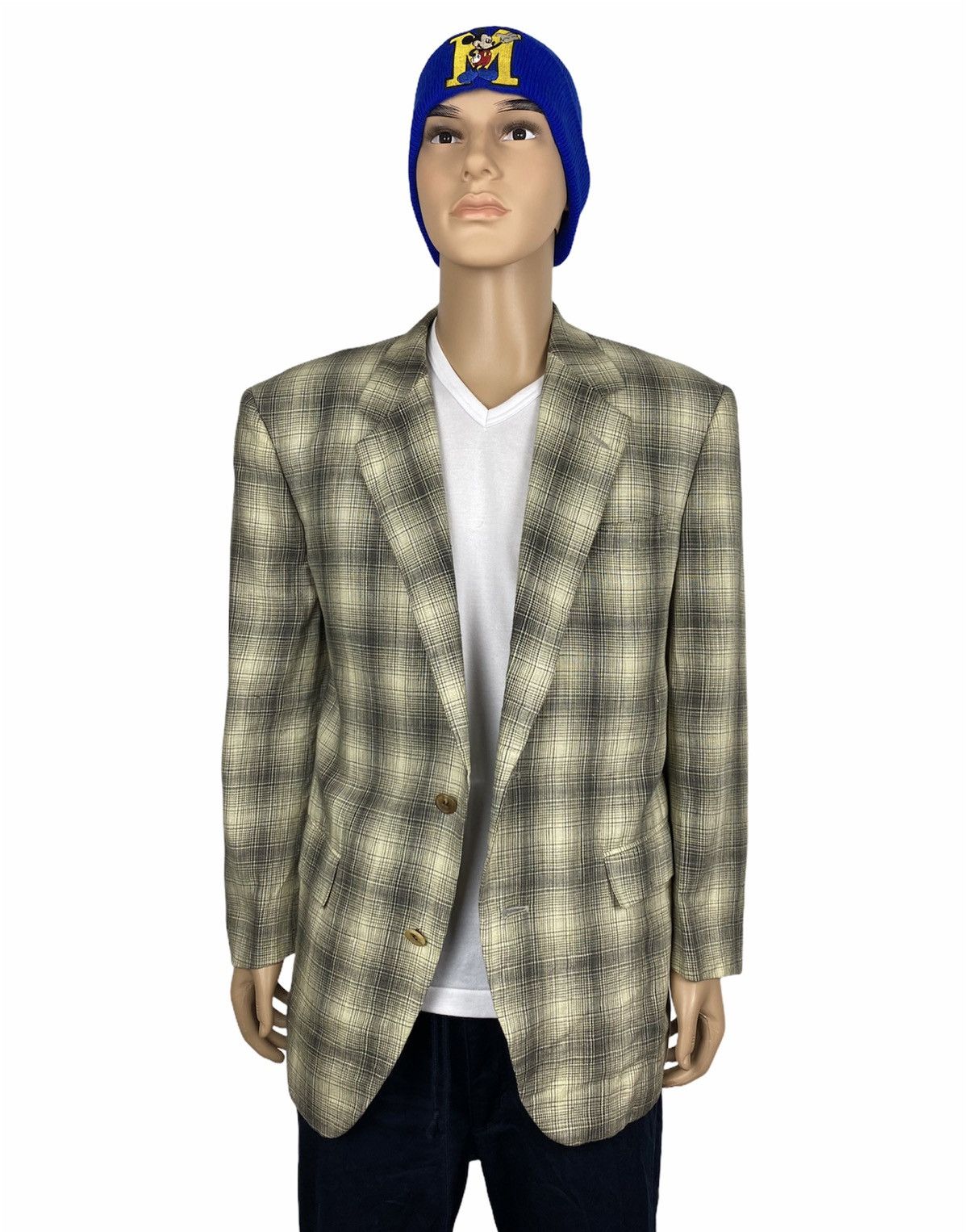 Issey Miyake 🔥VINTAGE ISSEY MIYAKE TARTAN JACKET - 40 SIZE (M) Size 40R - 2 Thumbnail