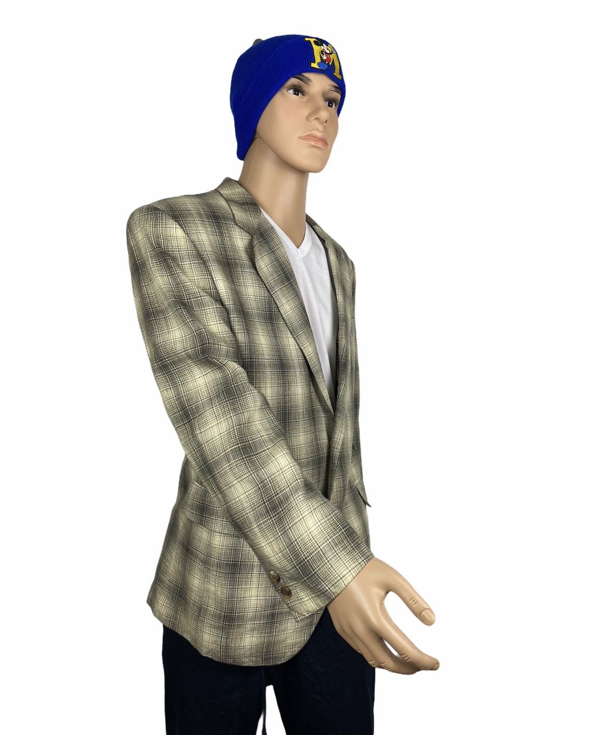 Issey Miyake 🔥VINTAGE ISSEY MIYAKE TARTAN JACKET - 40 SIZE (M) Size 40R - 5 Thumbnail