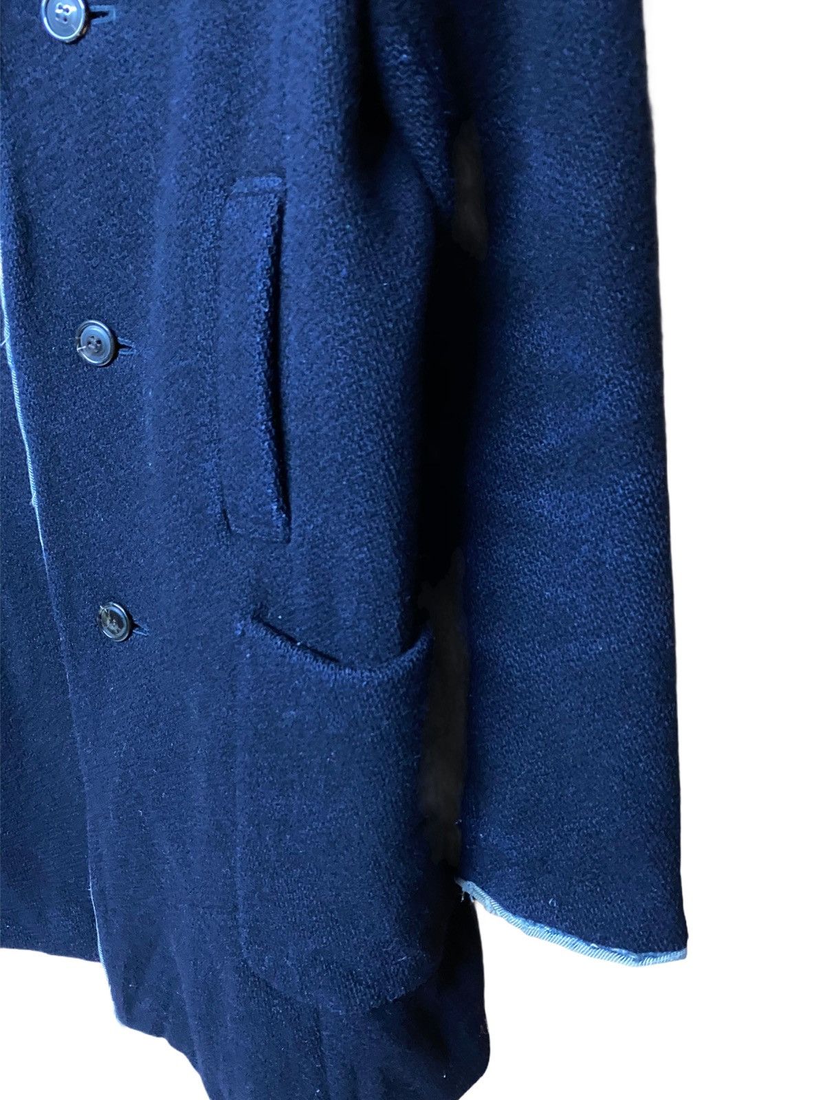 Designer × Issey Miyake Issey Miyake Sunaokuwahara Wool Coat Size US S / EU 44-46 / 1 - 7 Thumbnail