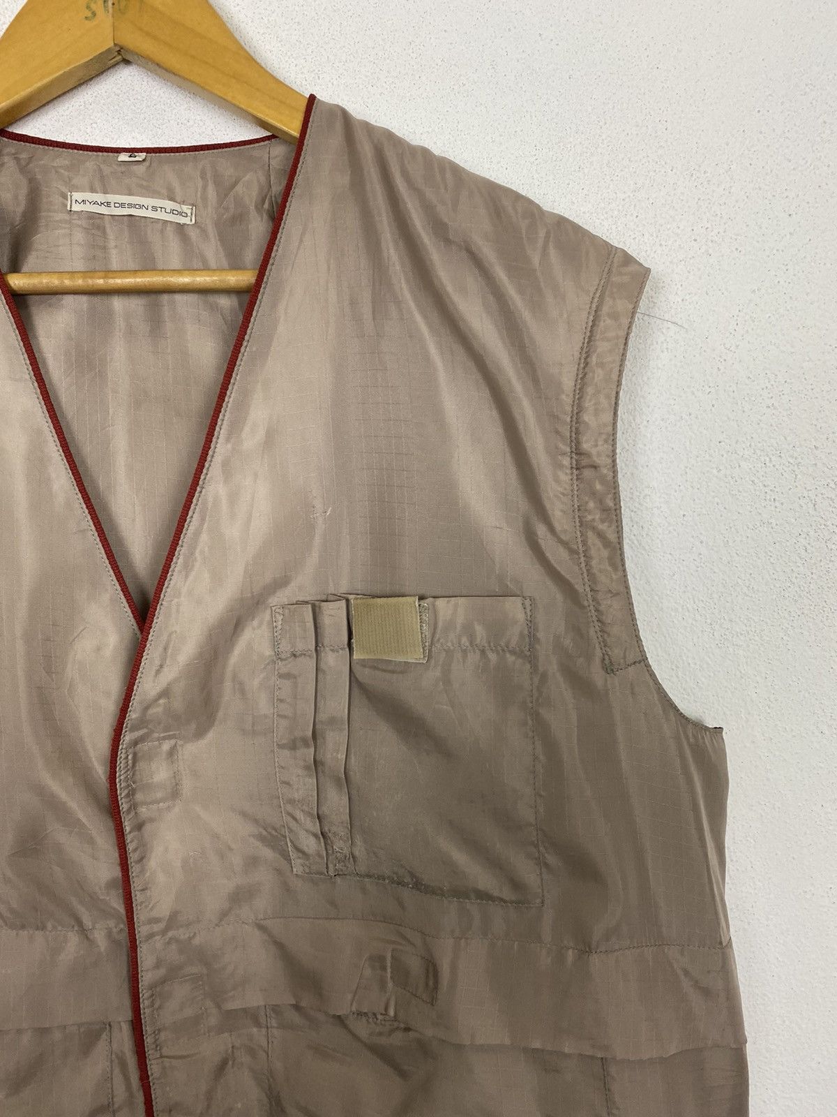Issey Miyake ISSEY MIYAKE DESIGN STUDIO LAB VEST Size US L / EU 52-54 / 3 - 3 Thumbnail