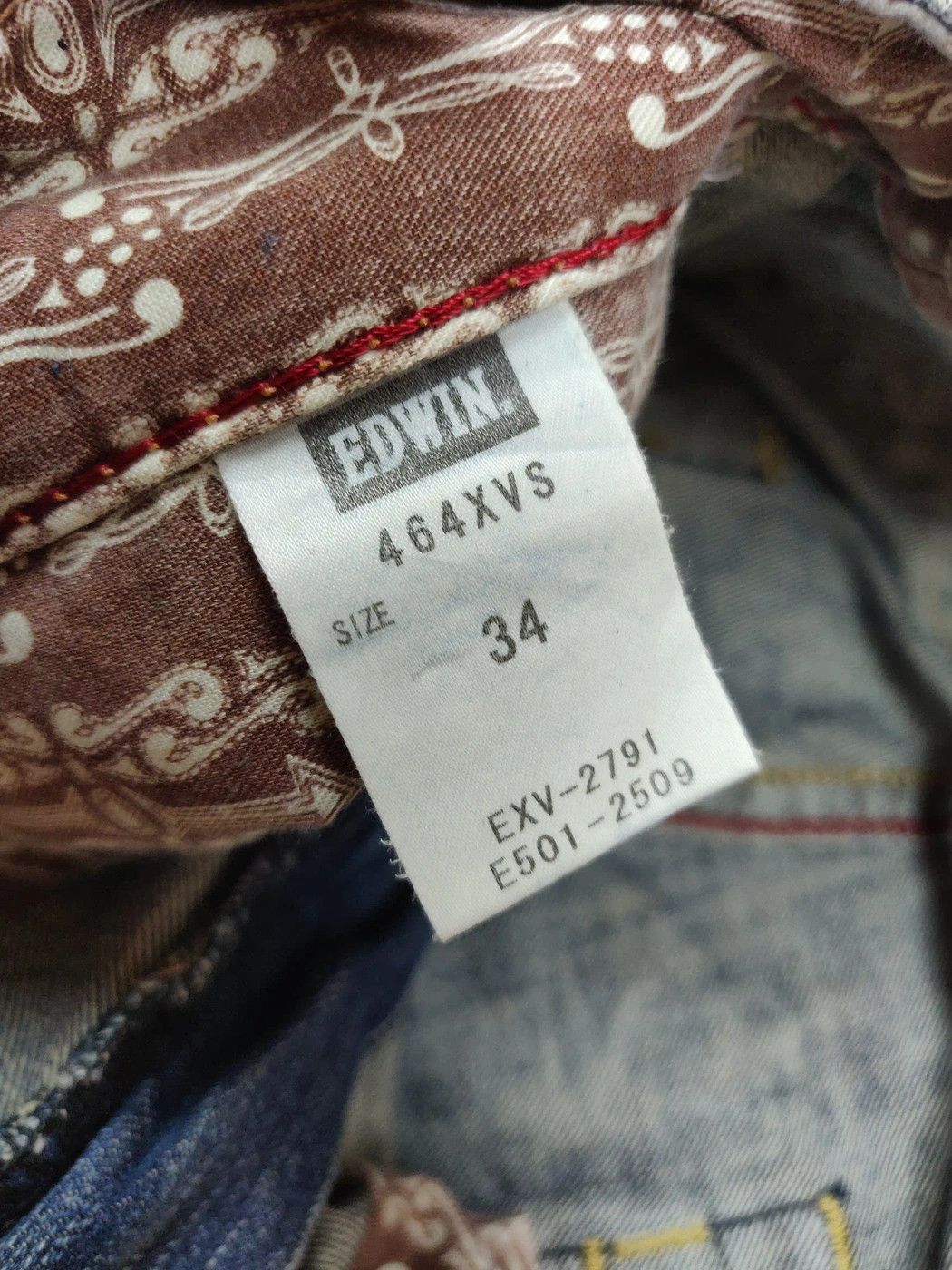 Edwin Edwin Exclusive Vintage Model XV Distressed Denim Jeans Size US 36 / EU 52 - 6 Thumbnail