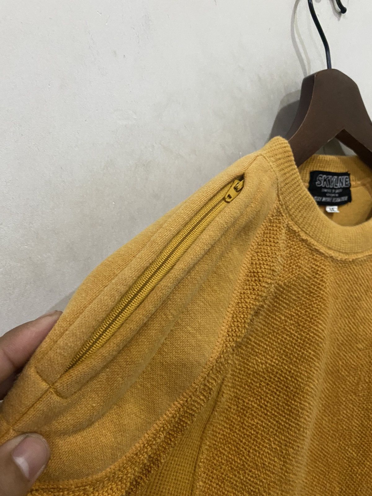 Issey Miyake × Vintage 🔥VINTAGE ISSEY MIYAKE SKYLINE SWEATER NICE DESIGN Size US XS / EU 42 / 0 - 7 Thumbnail