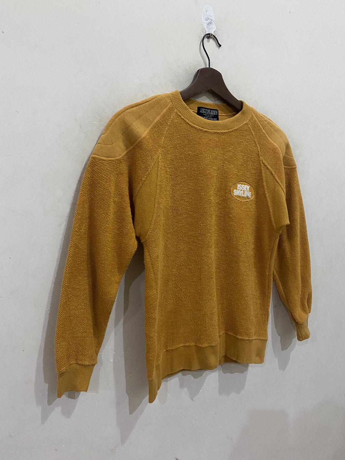 Issey Miyake × Vintage 🔥VINTAGE ISSEY MIYAKE SKYLINE SWEATER NICE DESIGN Size US XS / EU 42 / 0 - 3 Thumbnail