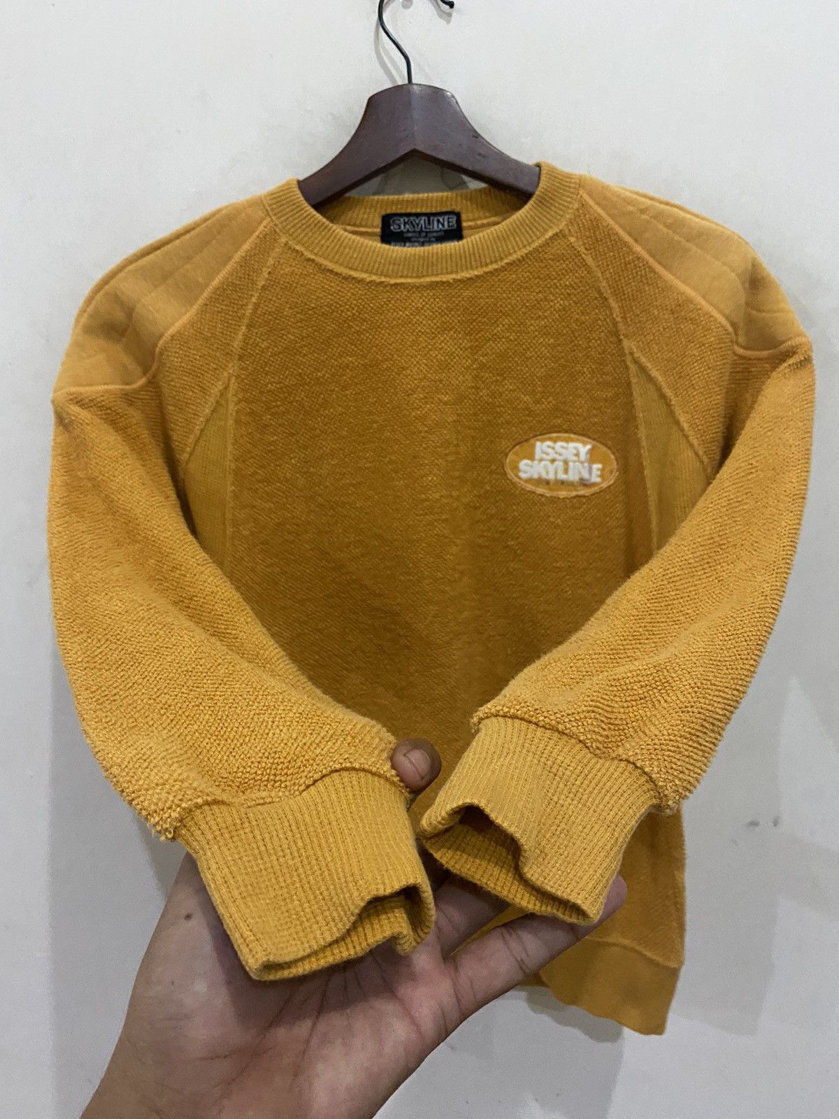 Issey Miyake × Vintage 🔥VINTAGE ISSEY MIYAKE SKYLINE SWEATER NICE DESIGN Size US XS / EU 42 / 0 - 5 Thumbnail