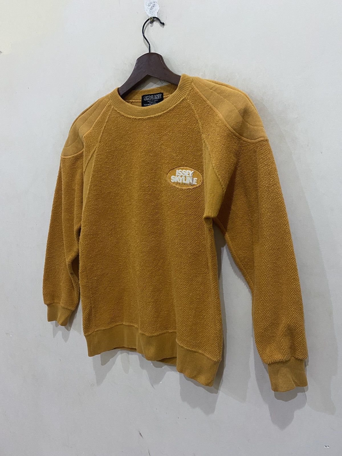 Issey Miyake × Vintage 🔥VINTAGE ISSEY MIYAKE SKYLINE SWEATER NICE DESIGN Size US XS / EU 42 / 0 - 2 Thumbnail