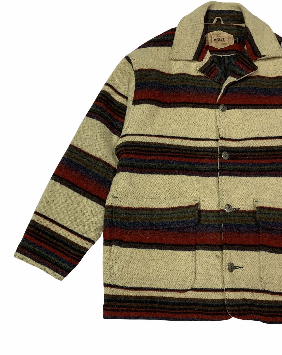 Woolrich Woolen Mills 🔥WOOLRICH WOOLEN MILLS STRIPES JACKETS Size US M / EU 48-50 / 2 - 2 Thumbnail