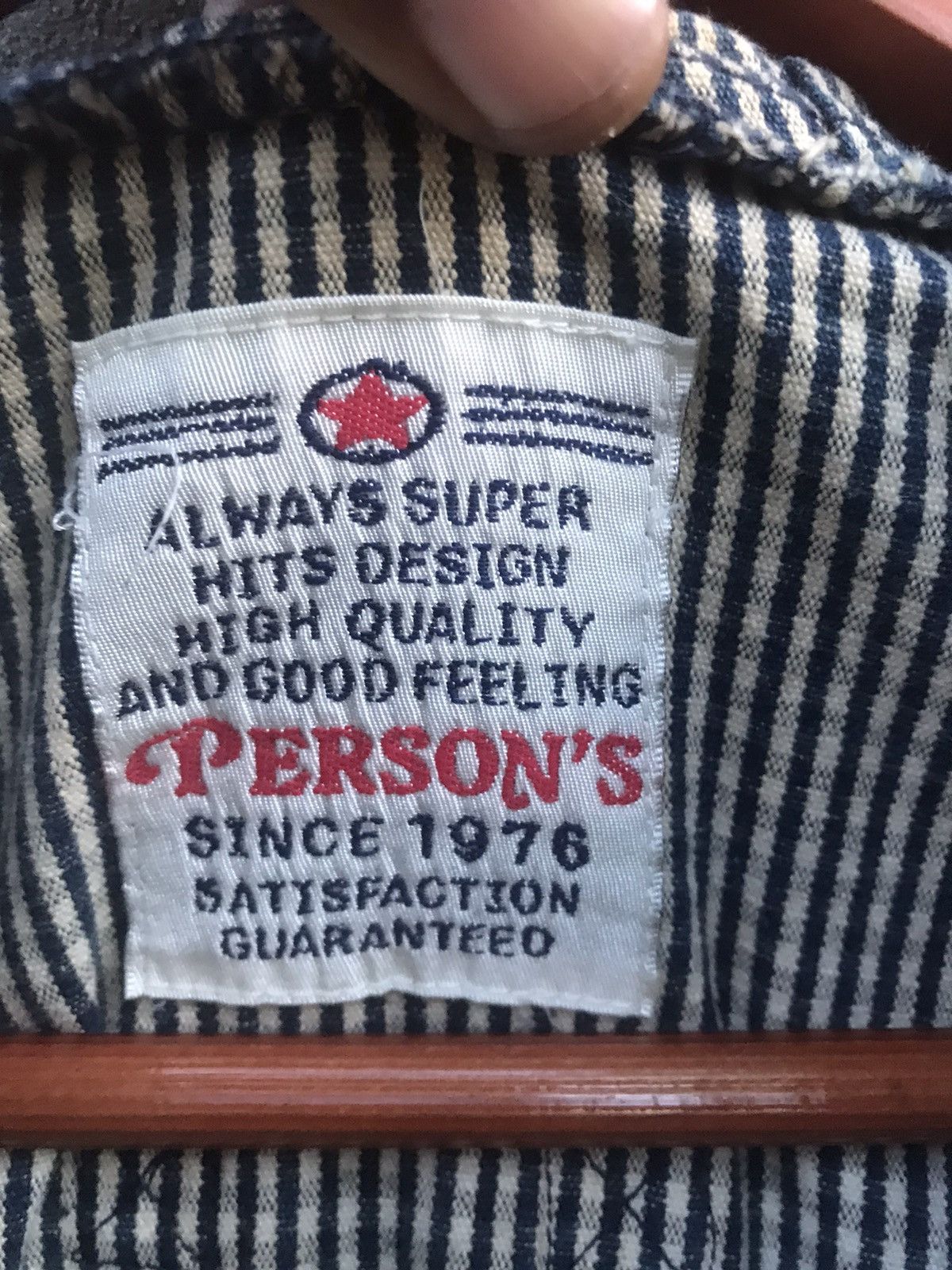 PERSON'S Vintage Persons Japan Workwear Utility Jacket Size US M / EU 48-50 / 2 - 20 Thumbnail