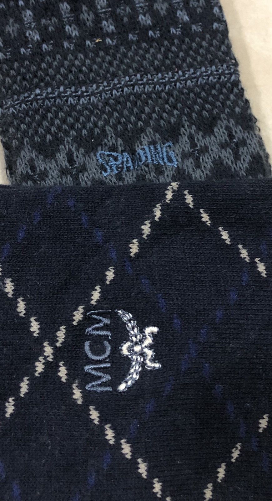 MCM 2 LOT MCM x SPALDING SOCKS Size ONE SIZE - 5 Thumbnail