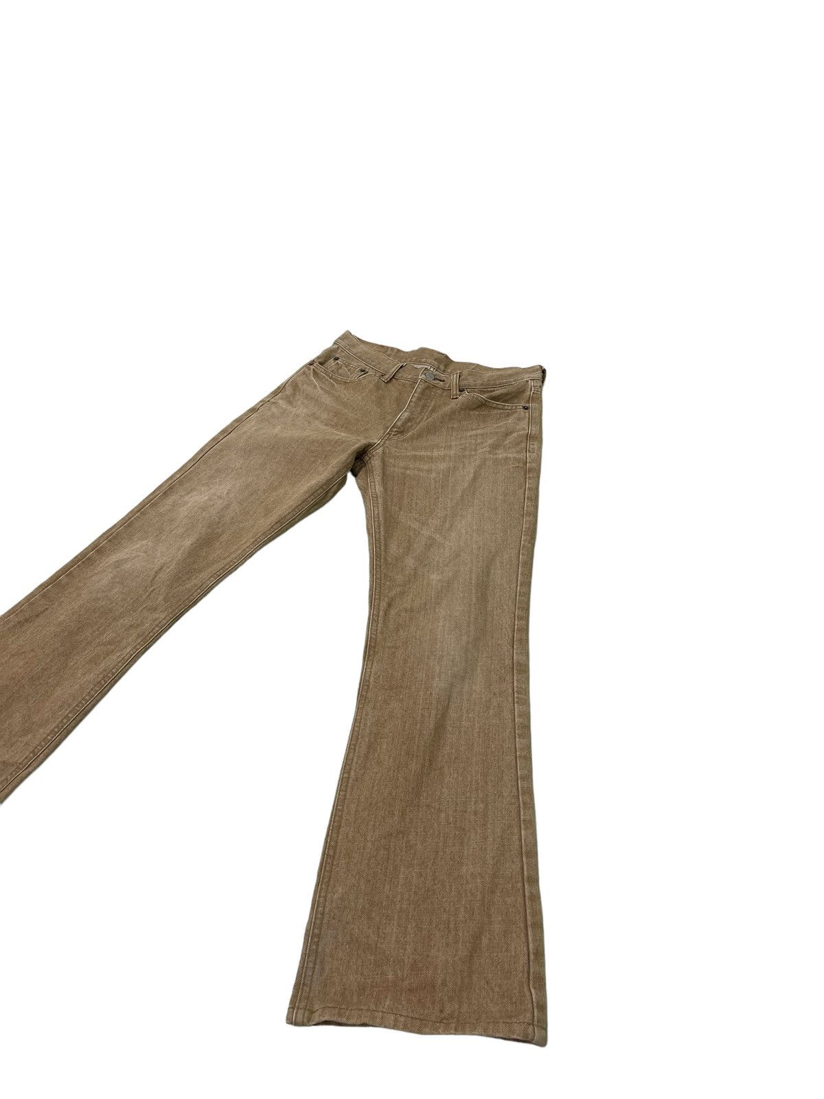 Japanese Brand Flare Jeans Bobson Japan Boot Cut Denim 2🟦0 Size US 31 - 3 Thumbnail