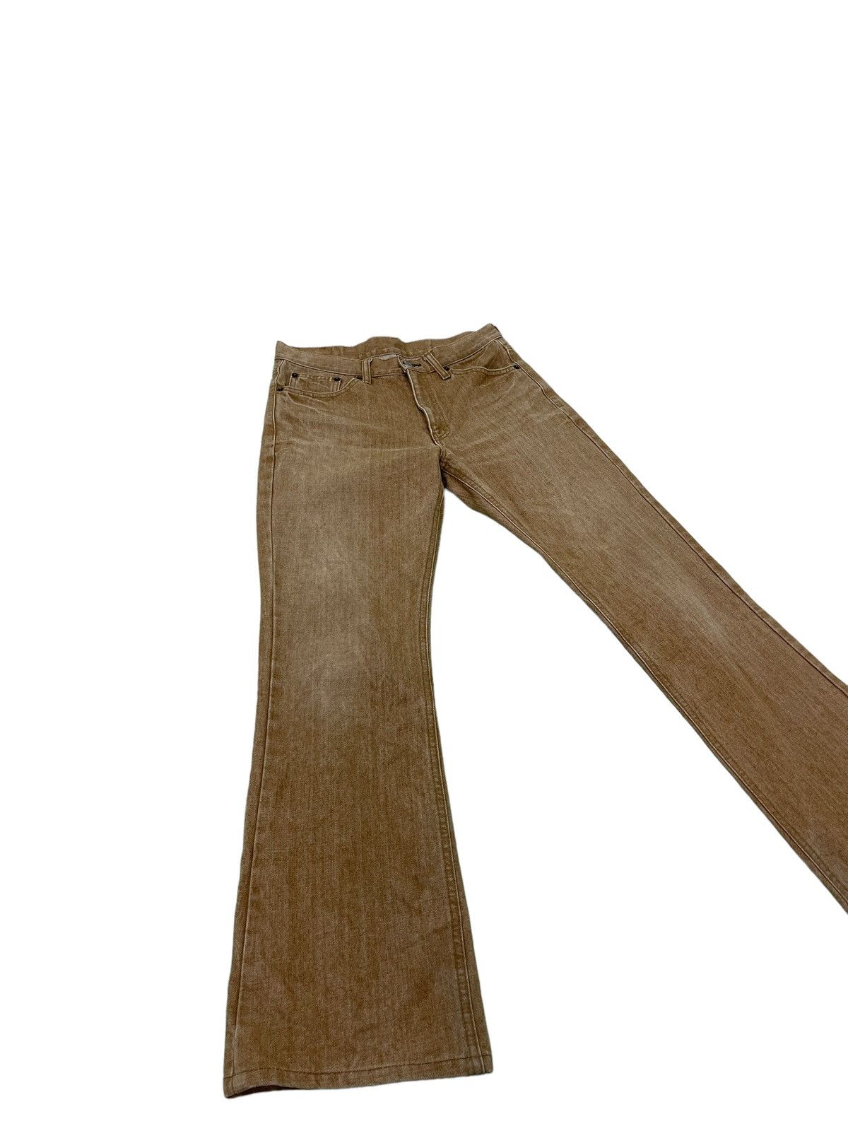 Japanese Brand Flare Jeans Bobson Japan Boot Cut Denim 2🟦0 Size US 31 - 1 Thumbnail