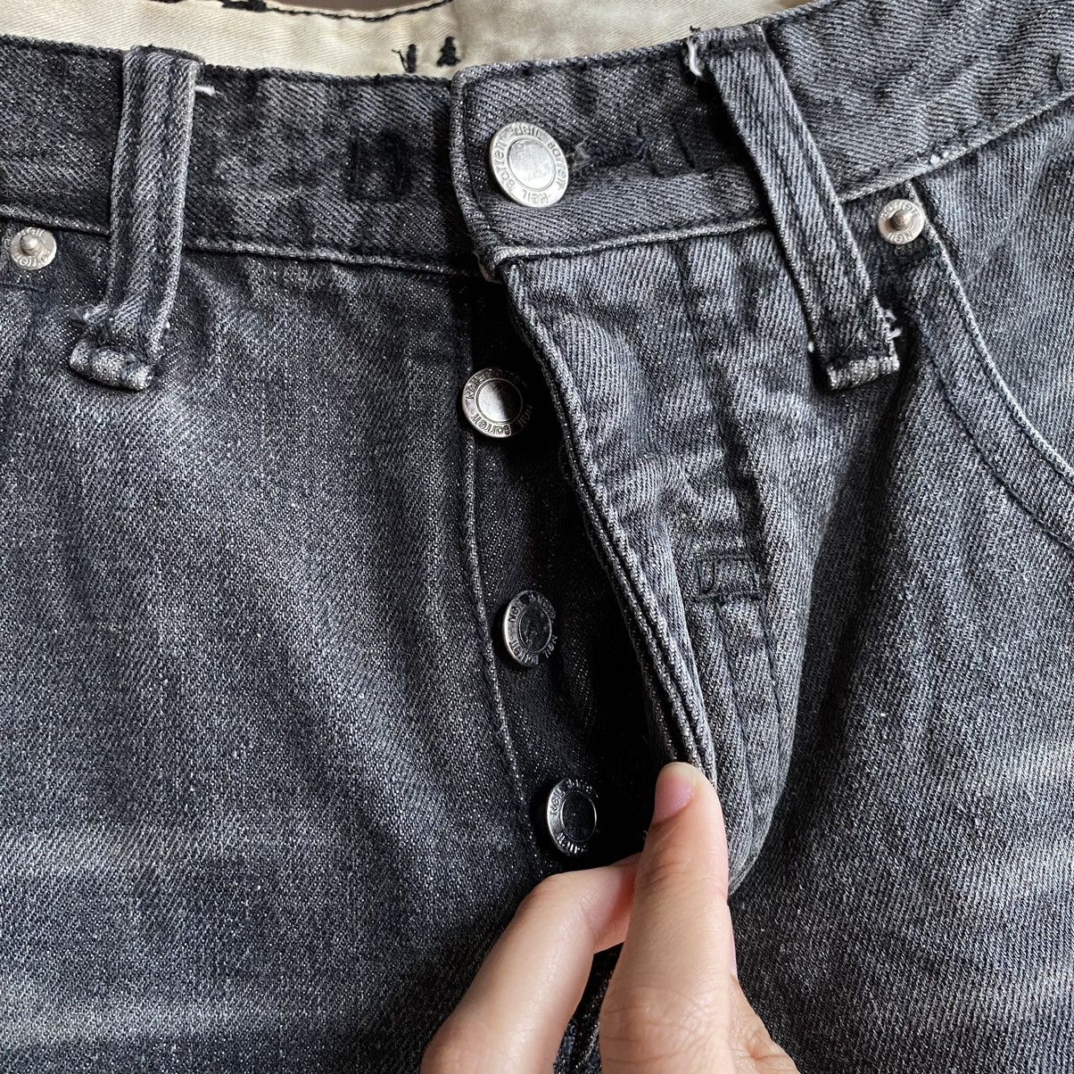 Japanese Brand × Neil Barrett Neil Barrett AW04 Black Side Zipper Jeans Size US 32 / EU 48 - 11 Thumbnail