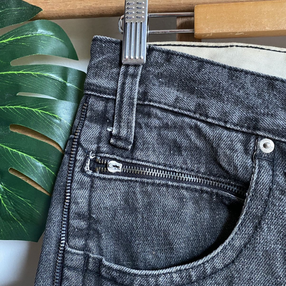 Japanese Brand × Neil Barrett Neil Barrett AW04 Black Side Zipper Jeans Size US 32 / EU 48 - 12 Thumbnail