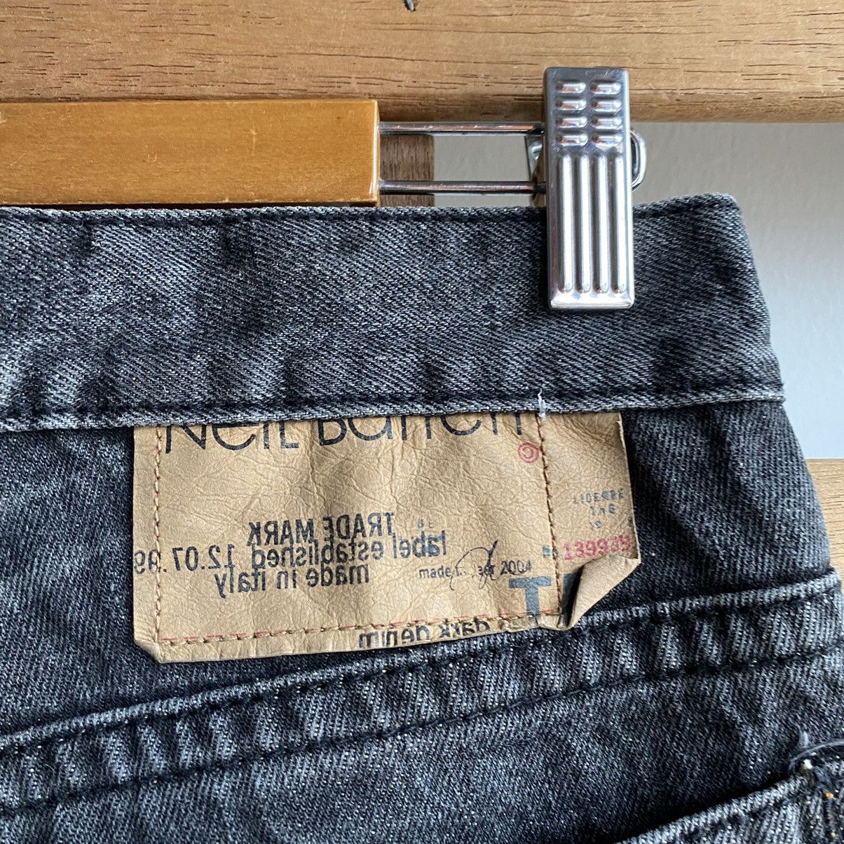 Japanese Brand × Neil Barrett Neil Barrett AW04 Black Side Zipper Jeans Size US 32 / EU 48 - 18 Thumbnail