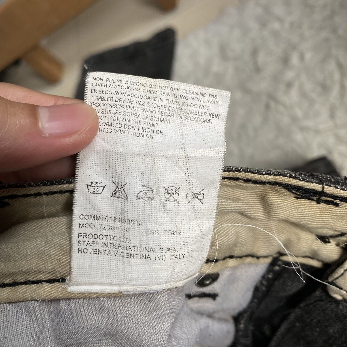 Japanese Brand × Neil Barrett Neil Barrett AW04 Black Side Zipper Jeans Size US 32 / EU 48 - 21 Thumbnail